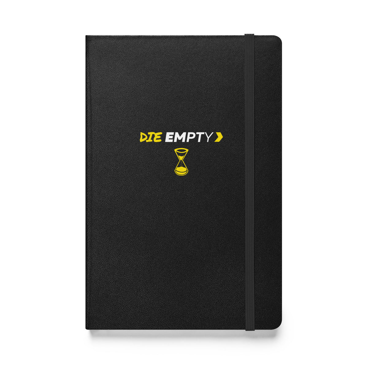 Die Empty Hardcover Notebook