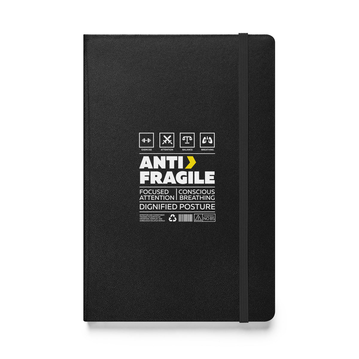 Anti Fragile Hardcover Notebook
